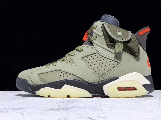 Reps TB Travis Jordan Scott Air x Medium CN1084-200 6 Olive 0807